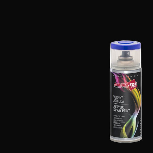 SPRAY ACRILICO600ML NERO LUCIDO RAL 9005
