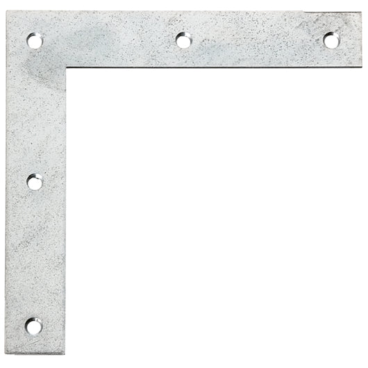 SQUADRETTA ANGOLARE 120X120X20MM PIATTA ZINCATA