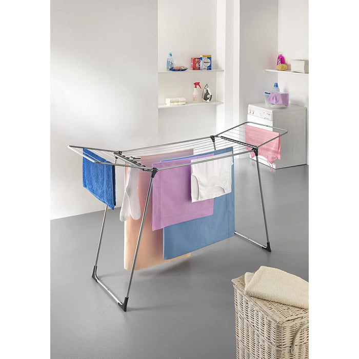 STENDIBIANCHERIA A TAVOLO CON ALETTE 18 METRI VERN