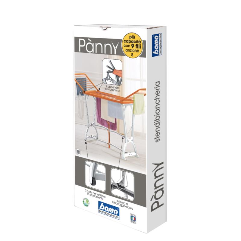 STENDIBIANCHERIA PANNY 22M 198X60XH116CM AZZURRO