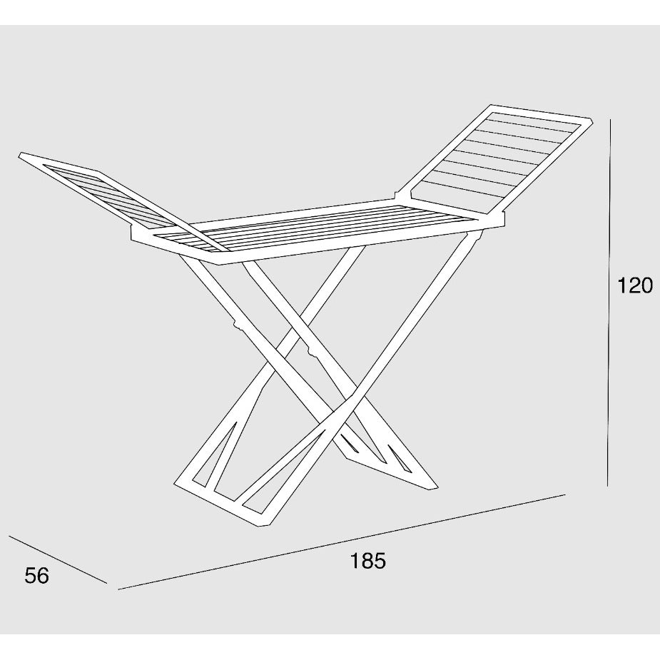 STENDIBIANCHERIA IN PVC CON ALI.