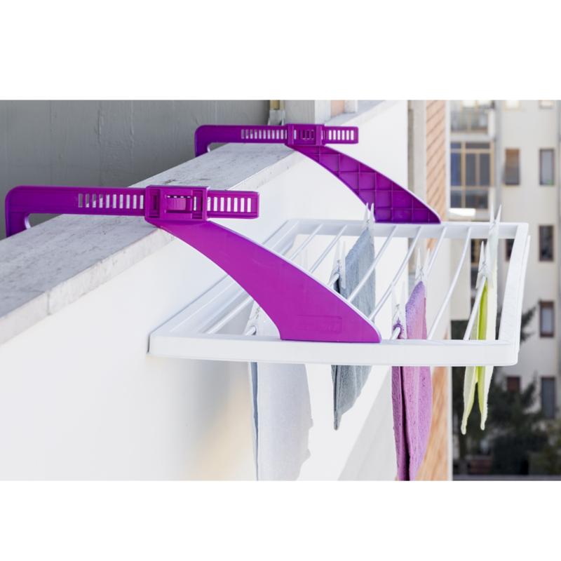 STENDIBIANCHERIA E,VENTO 10M 108X56CM DA BALCONE