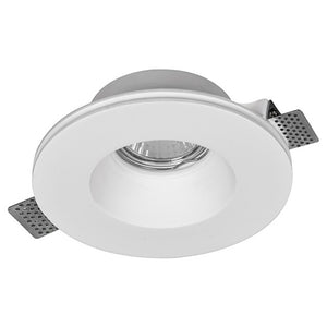 STRUTTURA IN GESSO INCASSO GU10 D.13CM SOFFITTO