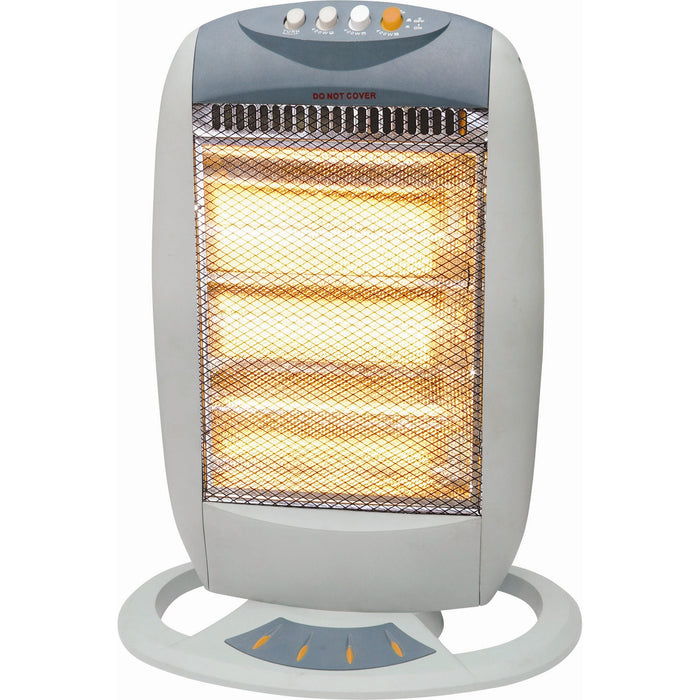 STUFA ALOGENA OSCILLANTE 3 ELEMENTI 400-800-1200W