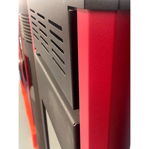 STUFA A PELLET MARTINA 11,5KW ROSSA 46X52XH98CM