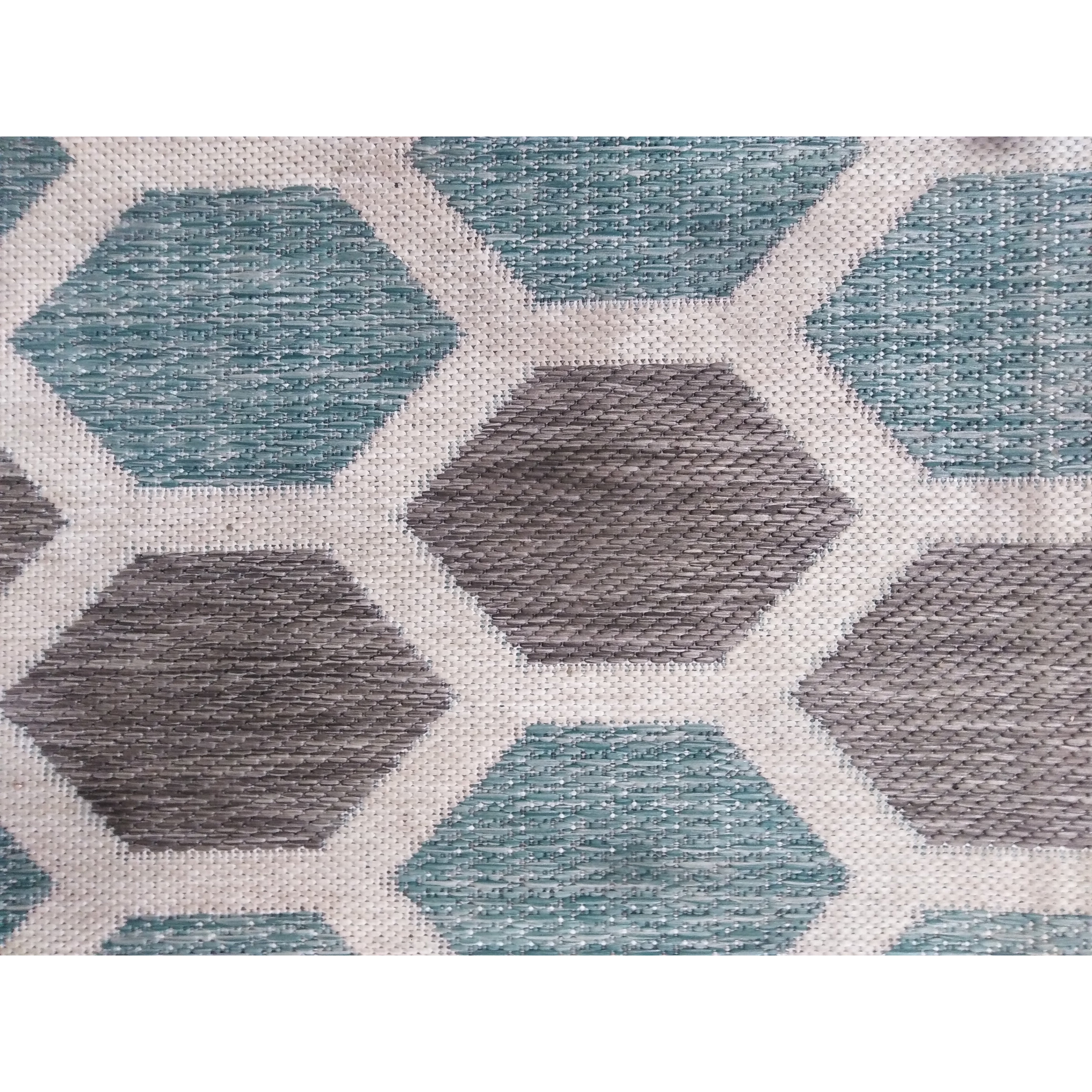 STUOIA BATIDA 140X200CM ESAGONO TURCHESE