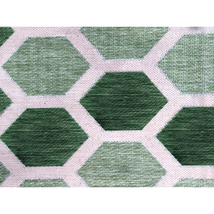 STUOIA BATIDA 140X200CM ESAGONO VERDE