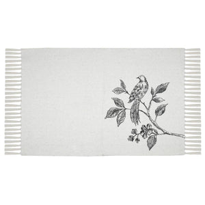 TAPPETO CLARINE 60X90CM ECRU' IN POLICOTONE.