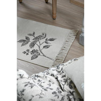 TAPPETO CLARINE 60X90CM ECRU' IN POLICOTONE.