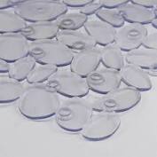 TAPPETO DOCCIA SASSOLINI 54X54 CM TRASPARENTE