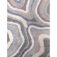 TAPPETO DUNE 55X110CM GRIGIO IN COTONE CON ANTISCI