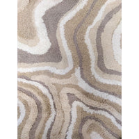 TAPPETO DUNE 55X110CM BEIGE IN COTONE CON ANTISCIV