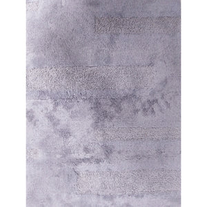 TAPPETO LINEE 55X110CM INDACO IN COTONE CON ANTISC