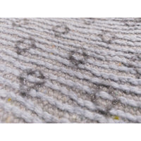 TAPPETO LINEE 50X80CM VISONE IN COTONE CON ANTISCI