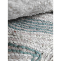 TAPPETO DUNE 55X110CM GRIGIO IN COTONE CON ANTISCI