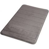 TAPPETO MEMORY FOAM 50X80 GRIGIO SCURO