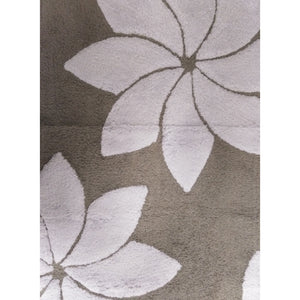 TAPPETO LOTO 55X110CM TOPO IN COTONE CON ANTISCIVO