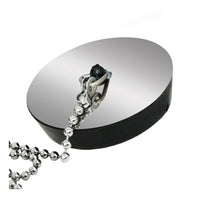 TAPPO CON CATENA E PLACCA INOX