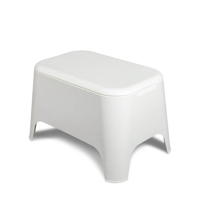 TAVOLINO PETRA 59X39XH36CM BIANCO