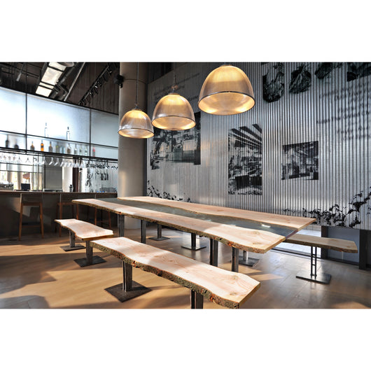 TAVOLA DOUGLASIA 2000X260/300X30 MM CON CORTECCIA