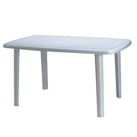 TAVOLO CAYMAN 137X85XH72CM BIANCO