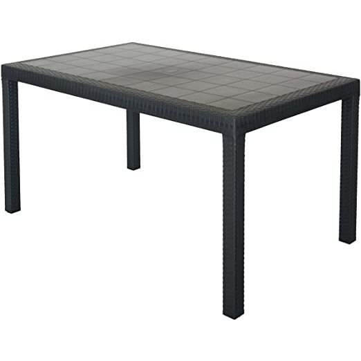 TAVOLO HOUSTON 150X90XH74CM MARRONE