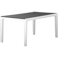 TAVOLO HARMONY 160X90XH74CM BIANCO / GRIGIO