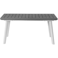 TAVOLO HARMONY ALLUNGABILE 162-242X90XH76CM BIANCO