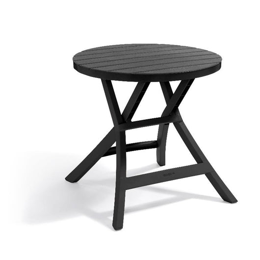 TAVOLO PIEGHEVOLE OREGON D.70XH62CM GRAFITE