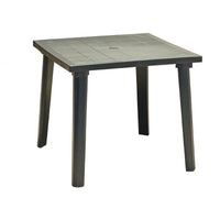 TAVOLO WEEKEND 80X80XH72CM VERDE