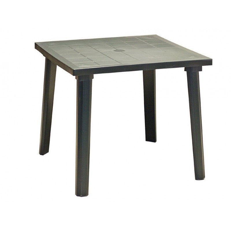 TAVOLO WEEKEND 80X80XH72CM VERDE