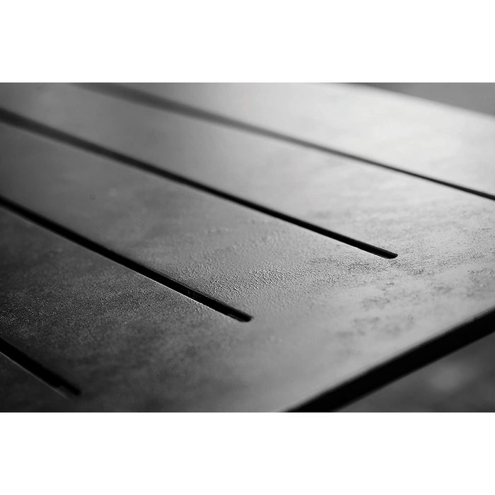 TAVOLO METALEA 146X86XH75CM IN RESINA GHISA BRONZO