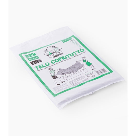TELO COPRITUTO BASIC 4X4M 200GR TRASPARENTE
