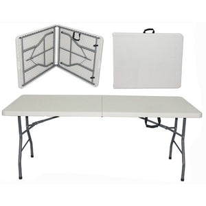 TAVOLO NICOLAS 180X70XH74CM PIEGHEVOLE IN RESINA B