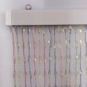 TENDA CON PERLE SOLEIL 120XH230CM MULTICOLOR