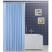 TENDA DOCCIA IN TESSUTO AZZURRO 240X200