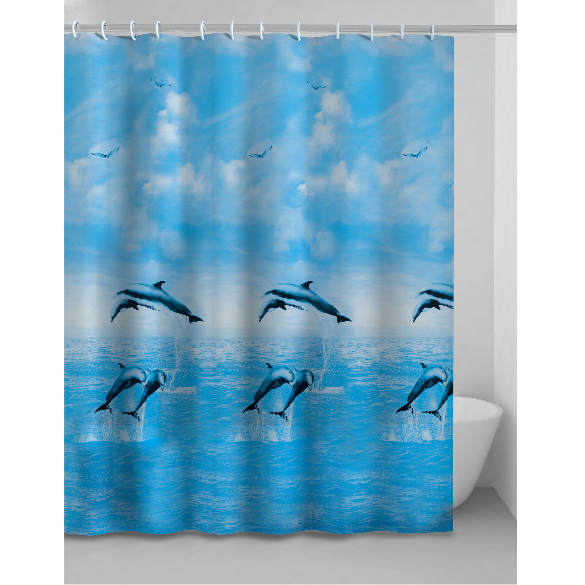 TENDA DOCCIA HAITI AZZURRO 240X200