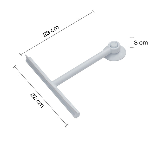 TERGIVETRO A VENTOSA GUMMY 22CM BIANCO.