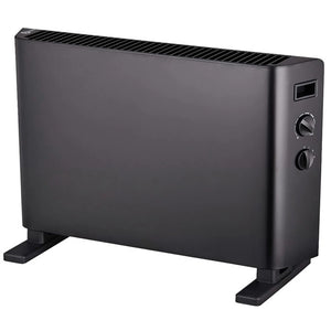 TERMOCONVETTORE DA PAVIMENTO 2000W NERO