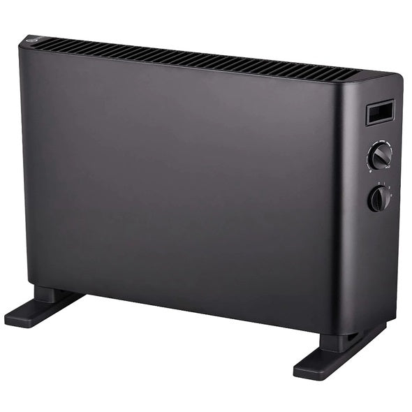 TERMOCONVETTORE DA PAVIMENTO 2000W NERO