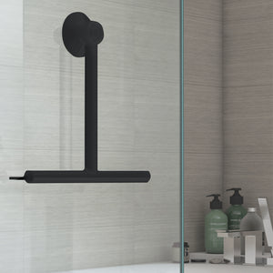 TERGIVETRO A VENTOSA GUMMY 22CM NERO MATT.