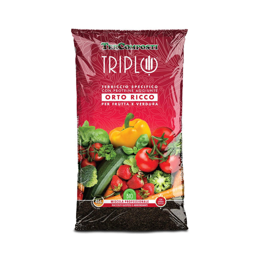 TERRICCIO TRIPLO ORTO RICCO 45L
