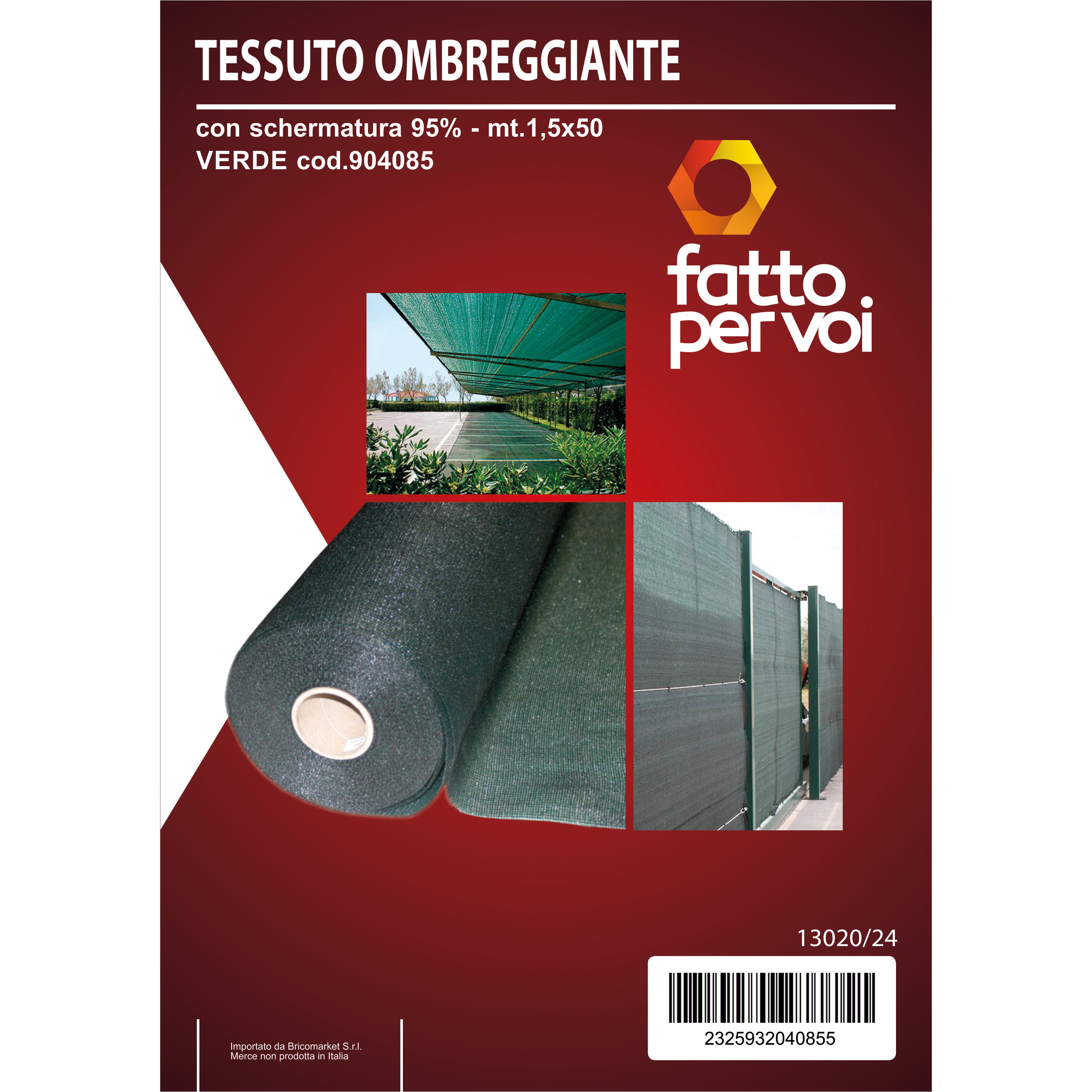 TESSUTO OMBREGGIANTE 80GR. MT.1.5X50