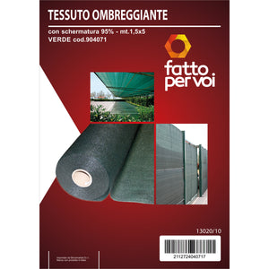 TESSUTO OMBREGGIANTE 80GR. MT.1.5X5