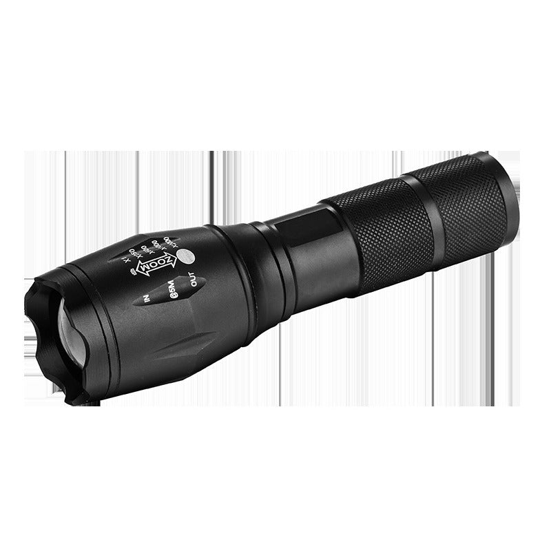 TORCIA 1 LED T6 300LM NERA CON LACCIO