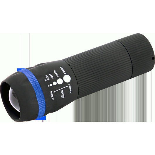 TORCIA 1 LED COB 1W 100LM BLU / NERA CON LACCIO
