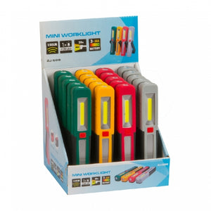 TORCIA A LED COB 150LM A BATTERIE.