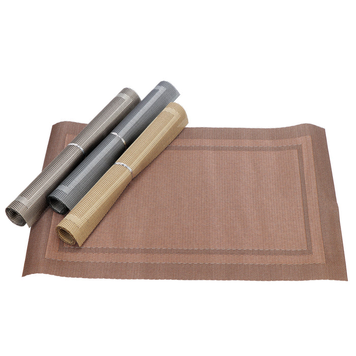 TOVAGLIETTA COLAZIONE 45X30CM IN PVC 4 COLORI TONO