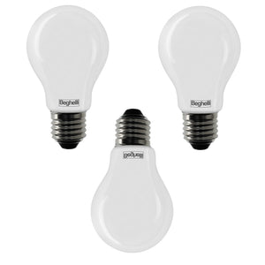 TRIPACK LAMPADA LED GOCCIA E27 8W 4000K TUTTOVETRO