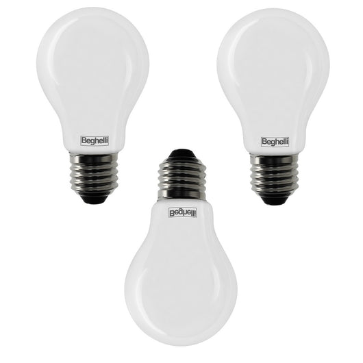 TRIPACK LAMPADA LED GOCCIA E27 8W 4000K TUTTOVETRO